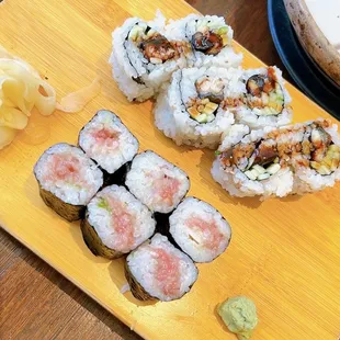 Negi Toro Unakyu Roll