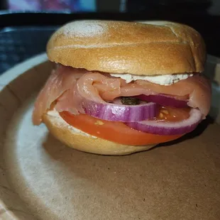 Nova Lox Bagel