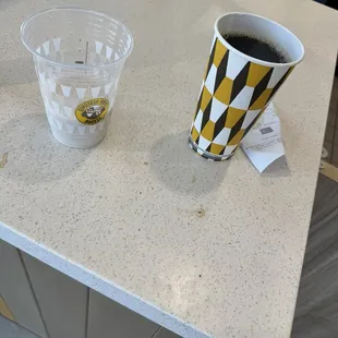 Getting that vanilla hazelnut coffee with almond milk added and thanks! =)