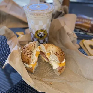 Farmhouse Bagel Sandwich