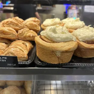 a variety of pastries