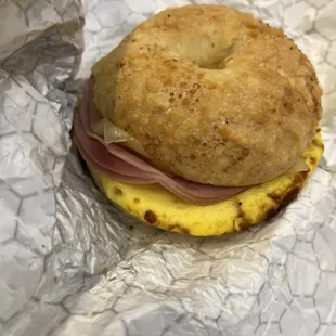 Asiago Bagel