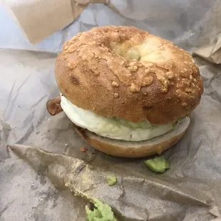 Egg Bagel Sandwiches