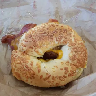 Jalepeno Cheese Bagel