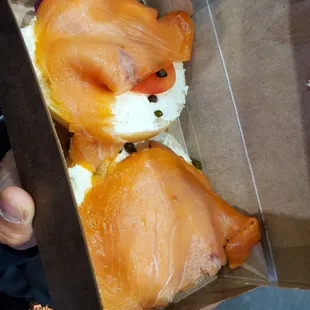 The nova lox he&apos;s been talking about forever lol