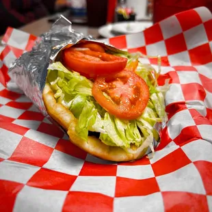 Traditional Lamb Gyro