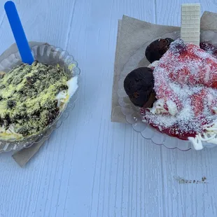 3-way and frikadelle eis