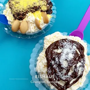 Icecream with Nutella