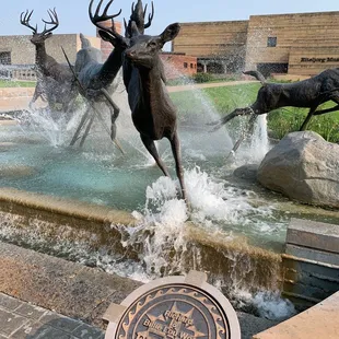 Richard and Billie Lou Wood Fountain.