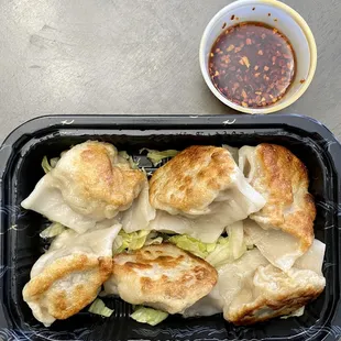 Pork gyoza