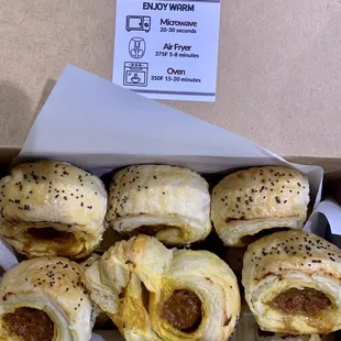 Longanisa bites are super yummy! Air fryer for crispiness but microwave for convenience