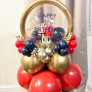 80th birthday Balloon bouquet!