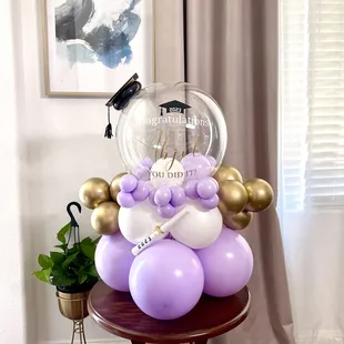 Graduation balloon bouquet