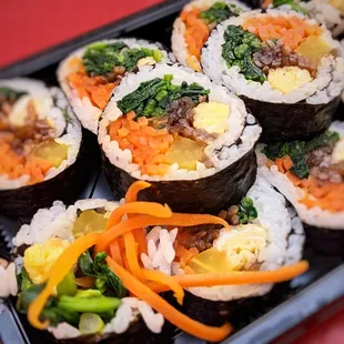 Kimbap (vegetable)