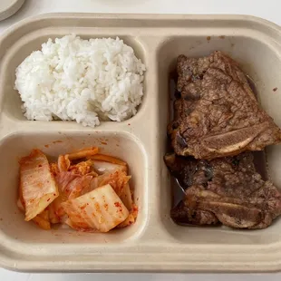 Galbi dish $20. Not worth it