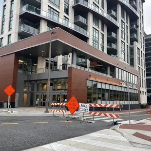 Restaurant located above whole foods