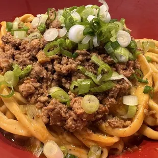 Spicy Ground Pork Noods