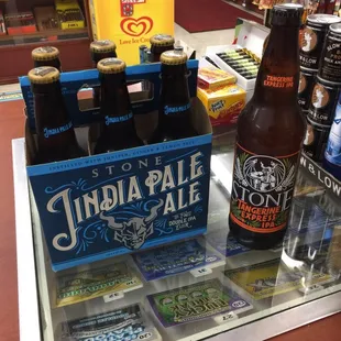 New releases by Stone Brewing, double IPA and tangerine express IPA.