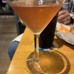 Pomegranate martini