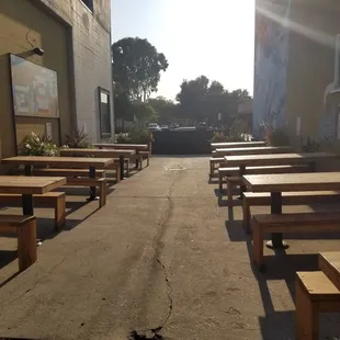 Order and eat in the Allery.