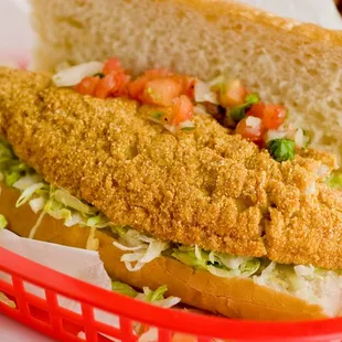 a fish sandwich