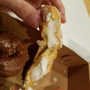 Cream filled inside!
