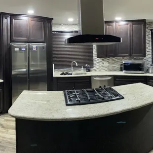 Countertops and cabinets by EKB!
