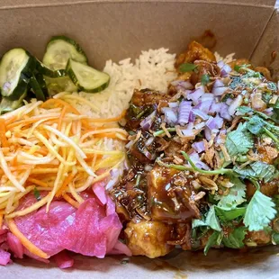 Tofu Brah Bowl $16.75 (Vegan)