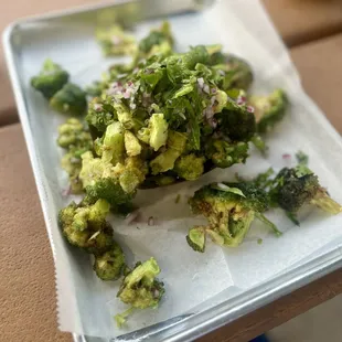 Tempura broccoli