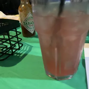 Something Fruity but with alcohol (it was an ok) drink