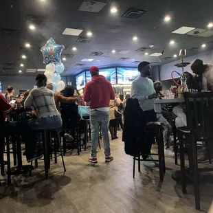 The inside of the Bar/Lounge