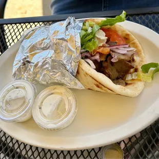 Gyros Gyro Sandwich