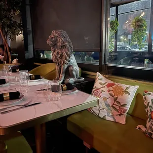 interior, sushi and sashimi