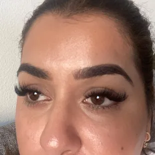 Perfect Wispy lashes for my eye shape!