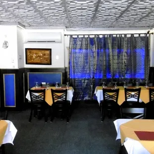One of two dining rooms