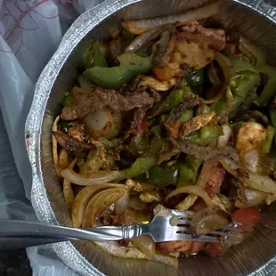 Texas fajita supposed to be without sour cream