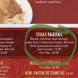 Using Yelp and clicking on the link to the restaurant menu,