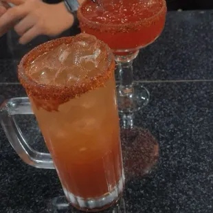 Corona miche &amp; watermelon margarita