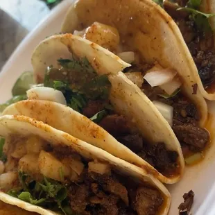 Tacos de pastor.