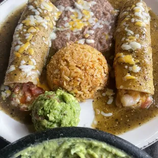 Shrimp Enchiladas