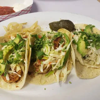 Seafood taco