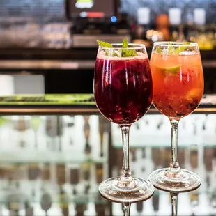 Sangria - Red or White. Both YUMMY