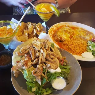 Sombrero Salad, Chile Relleno &amp; Mango Margaritas