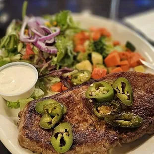 steak, food