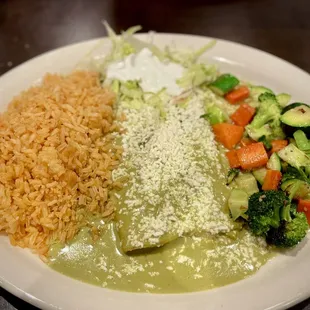 Seafood Enchiladas
