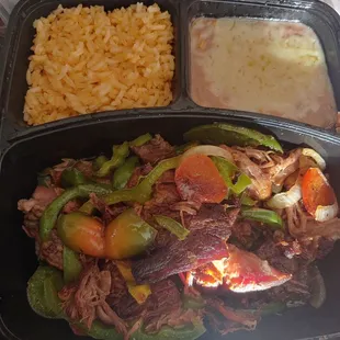 Meat Sizzling Fajita Plate