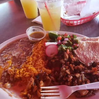 Al Pastor Platter