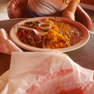 Barbacoa Platter
