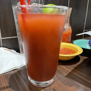 Pomegranate margarita