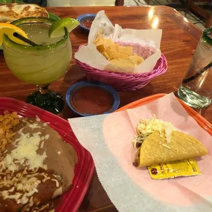 Well balanced meal (margarita and speedy Gonzales
